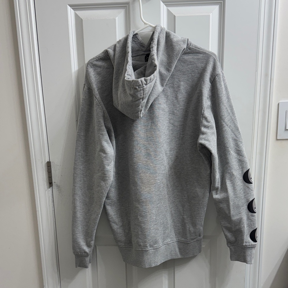 Volcom Light Gray Hoodie with Logo Accents - Men’s XL - Picture 2 of 5